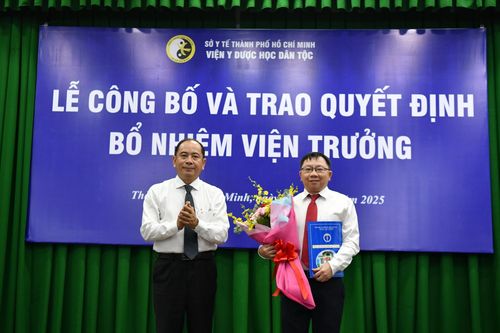 Chánh thanh tra Sở Y tế TPHCM làm giám đốc Viện Y dược học dân tộc