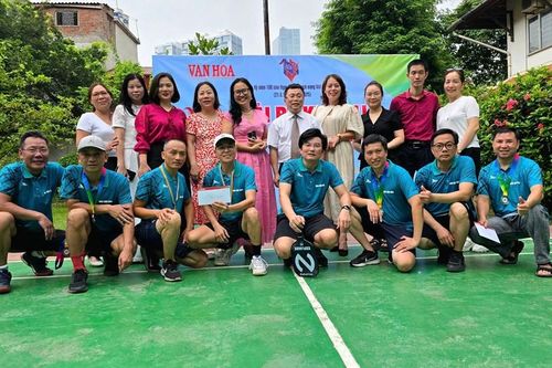 Sôi động Giải Pickleball Báo Văn Hóa năm 2025