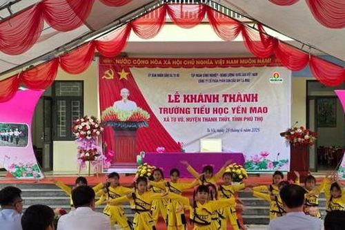 Phân bón Cà Mau góp phần chắp cánh ước mơ cho học sinh Phú Thọ