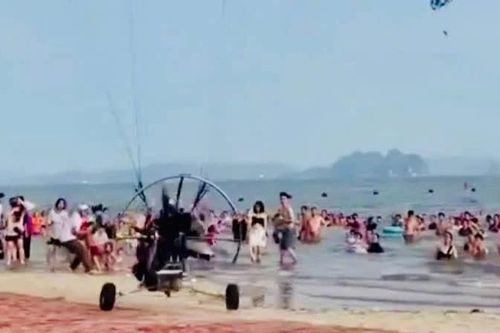 Phạt 21 triệu đồng đơn vị để xảy ra sự cố dù lượn tại bãi tắm thành phố Hạ Long