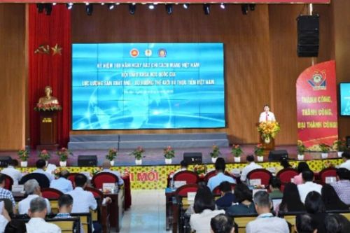 Hội thảo khoa học quốc gia về 'lực lượng sản xuất mới-xu hướng thế giới và thực tiễn Việt Nam'