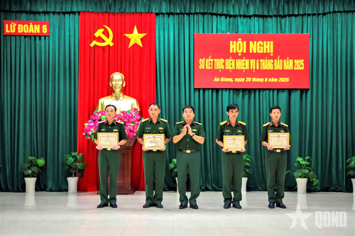 Lữ đoàn Pháo binh 6 (Quân khu 9): Hoàn thành xuất sắc nhiệm vụ 6 tháng đầu năm 2025