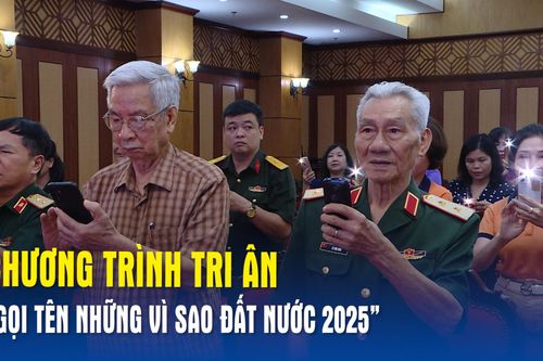 Chương trình tri ân 'Gọi tên những vì sao đất nước 2025'