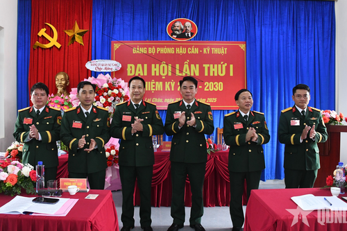 BCHQS tỉnh Lai Châu: Đảng bộ phòng Hậu cần - Kỹ thuật lãnh đạo đơn vị hoàn thành toàn diện các mặt công tác