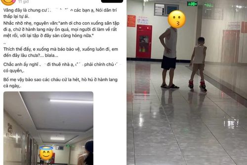 Xôn xao chuyện hàng xóm thản nhiên cho con nô đùa ở chung cư
