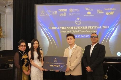 Dự án vật liệu cách nhiệt từ Rơm (Straw Wood) giải nhất cuộc thi GVB Startup 2025