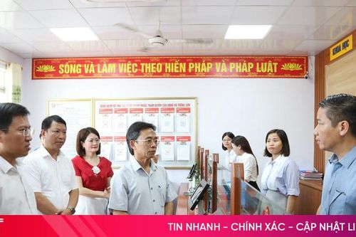 Lãnh đạo tỉnh kiểm tra công tác chuẩn bị vận hành chính quyền địa phương 2 cấp ở TP Hà Tĩnh