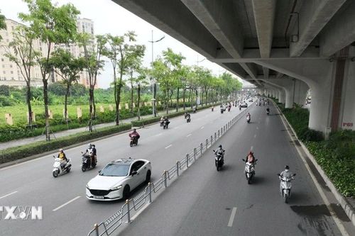 Hà Nội phân làn phương tiện các tuyến phố Võ Chí Công, Phạm Văn Đồng