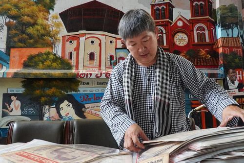 Người sở hữu bộ sưu tập hơn 1.000 tờ báo 'cổ'