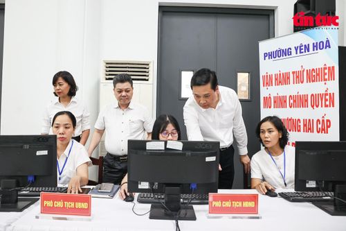 Hà Nội vận hành thử nghiệm chính quyền hai cấp tại phường Yên Hòa