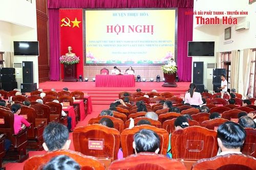 Thiệu Hóa: Nhiều kết quả thực hiện Nghị quyết Đại hội Đảng bộ huyện đạt mức cao nhất từ trước đến nay