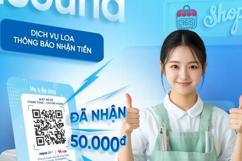 Trải nghiệm dịch vụ loa thông báo nhận tiền từ VietinBank