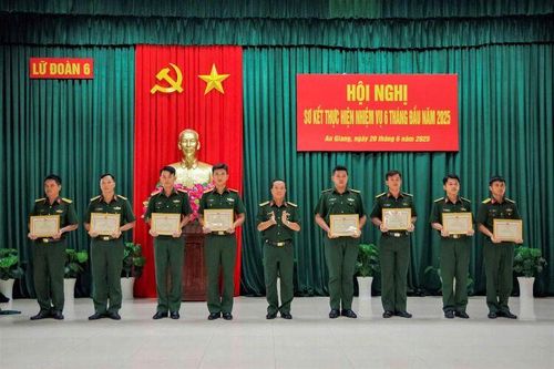 Lữ đoàn 6 hoàn thành xuất sắc nhiệm vụ 6 tháng đầu năm 2025