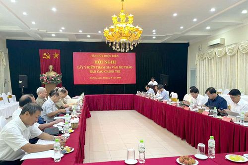 Điện Biên lấy ý kiến góp ý dự thảo Báo cáo chính trị Đại hội Đảng bộ tỉnh khóa XV