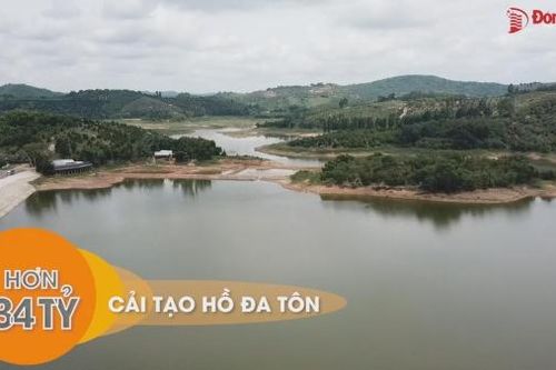 Hơn 130 tỷ cải tạo hồ Đa Tôn