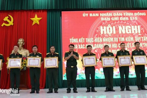 Đẩy nhanh tiến độ tìm kiếm, quy tập, xác định danh tính hài cốt liệt sĩ
