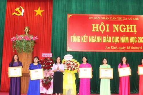 An Khê có 112 cá nhân đạt danh hiệu chiến sĩ thi đua cấp tỉnh, cấp cơ sở