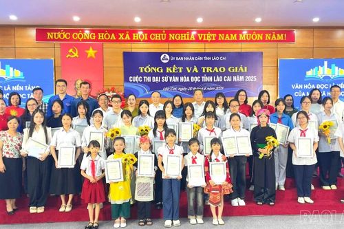 Tổng kết, trao giải Cuộc thi Đại sứ văn hóa đọc tỉnh Lào Cai năm 2025