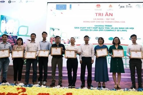 Di Linh: Tổng kết Chương trình Sản xuất kết hợp bảo tồn và an sinh xã hội