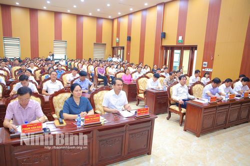 Nho Quan: Vận hành thử nghiệm chính quyền địa phương 2 cấp