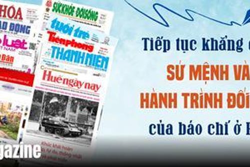 Tiếp tục khẳng định sứ mệnh và hành trình đổi mới của báo chí ở Huế
