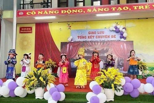 Hiệu quả chuyên đề 'Xây dựng trường mầm non lấy trẻ làm trung tâm' ở Phú Thọ