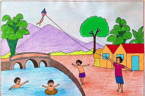 Trải nghiệm hè lý thú nơi làng quê