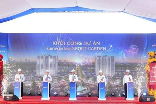 Chính thức khởi công Eurowindow Sport Garden - khu đô thị xanh, thể thao, hiện đại lớn nhất trung tâm thành phố Vinh