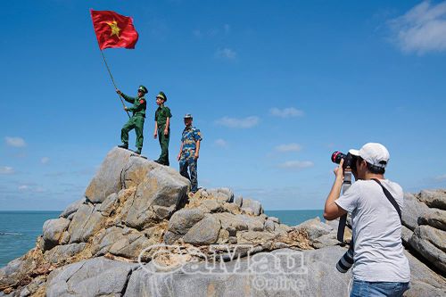 Báo chí xung kích giữ gìn, bảo vệ an ninh biên giới biển, đảo tỉnh Cà Mau