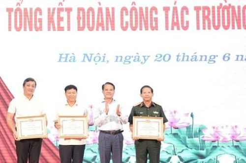Đoàn công tác Trường Sa TP Hà Nội năm 2025 hoàn thành xuất sắc nhiệm vụ