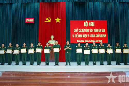 Lữ đoàn 950 (Quân khu 9): Hoàn thành tốt nhiệm vụ 6 tháng đầu năm 2025