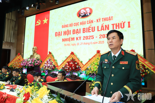 Đảng bộ Cục Hậu cần – Kỹ thuật: Bảo đảm đầy đủ, kịp thời hậu cần - kỹ thuật cho các nhiệm vụ