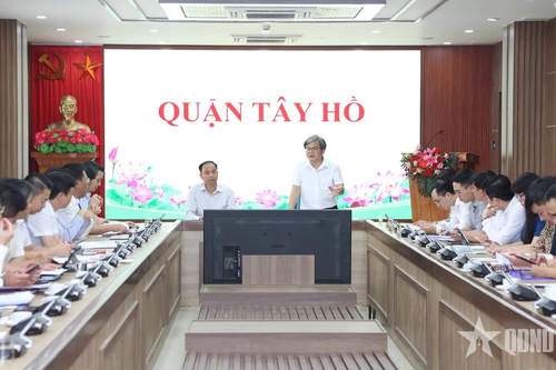 Quận Tây Hồ (TP Hà Nội): Sẵn sàng vận hành mô hình chính quyền địa phương 2 cấp