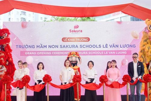 Hệ thống trường mầm non Sakura Schools khai trương cơ sở mới tại Hà Nội