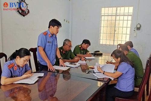VKSND huyện Châu Thành trực tiếp kiểm sát công tác tạm giữ, tạm giam