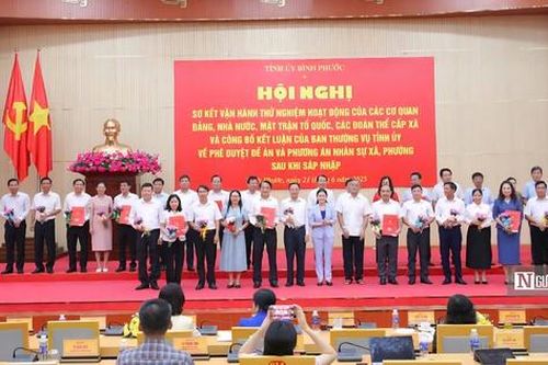 Tín hiệu tích cực từ mô hình chính quyền 2 cấp ở Bình Phước