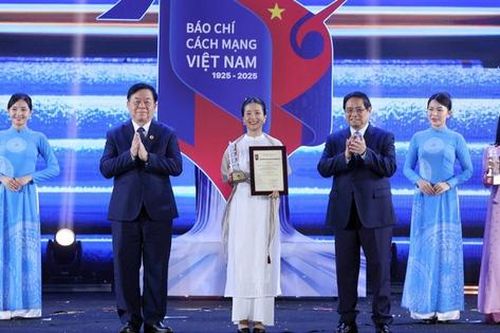 Trao Giải Báo chí Quốc gia lần thứ 19: Tôn vinh các tác giả, tác phẩm 'Thép trong bút - Lửa trong tim'
