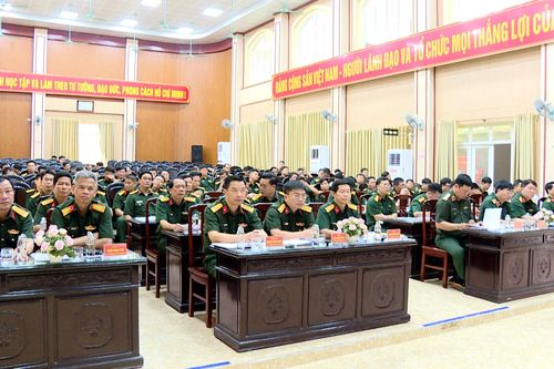 Quân khu 3 tổ chức bàn giao, sáp nhập Bộ CHQS tỉnh Ninh Bình