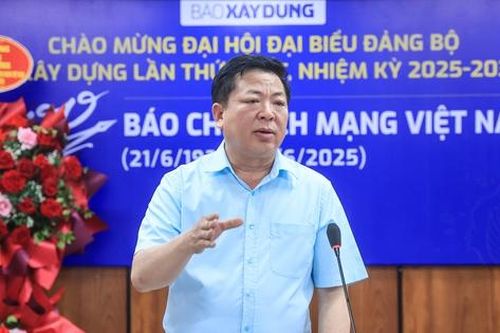 Bộ trưởng Trần Hồng Minh: Báo Xây dựng cần trên dưới đồng lòng, bút phải sắc, trí phải cao