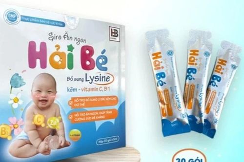 Thu hồi 'Siro ăn ngon Hải Bé' trên toàn quốc