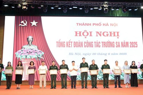 Hà Nội tổng kết đoàn công tác Trường Sa năm 2025
