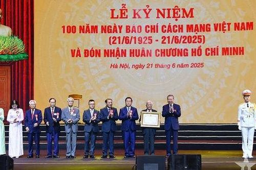 Lễ kỷ niệm trọng thể 100 năm Ngày Báo chí Cách mạng Việt Nam