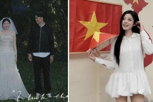 Hot girl quê Tuyên Quang lấy chồng cầu thủ bất ngờ khoe bộ ảnh cưới sau 3 năm kết hôn