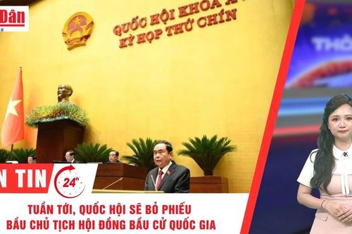 Thời sự 24h ngày 22/6/2025: Tuần tới, Quốc hội sẽ bỏ phiếu bầu Chủ tịch Hội đồng Bầu cử quốc gia