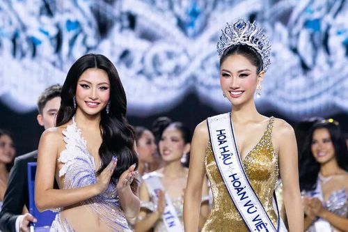 Nguyễn Hoàng Phương Linh đăng quang Hoa hậu Hoàn vũ Việt Nam 2025