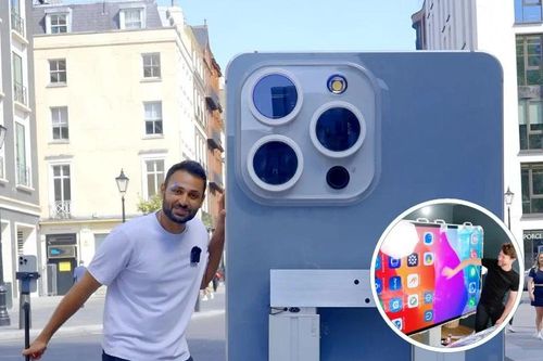 iPhone lớn nhất thế giới gây sốc với cấu hình khủng