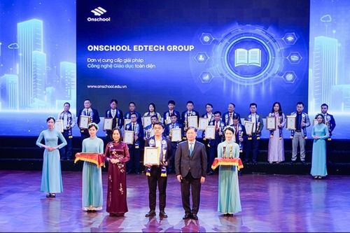 Onschool Edtech Group với hai giải thưởng được vinh danh tại Top Công nghiệp 4.0 Việt Nam 2025