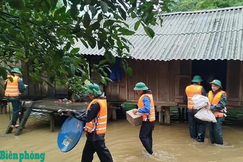 BĐBP sẵn sàng trực chiến, ứng phó với thiên tai trong mọi tình huống