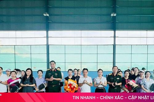 CLB Nhà báo nữ Hà Tĩnh tổ chức giải Pickleball năm 2025