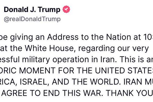 Tổng thống Trump sắp có bài phát biểu về 'hoạt động quân sự rất thành công' tại Iran